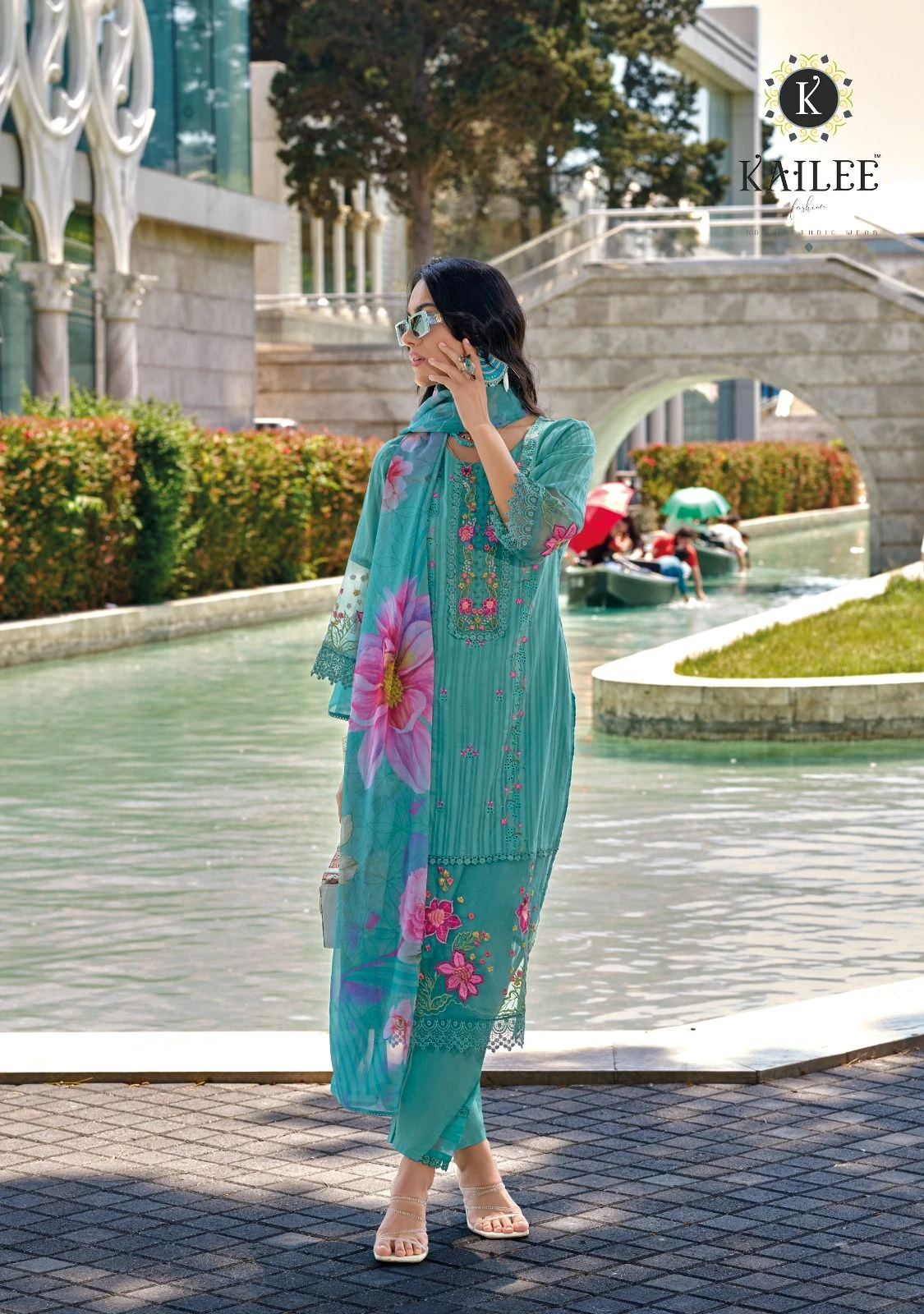 Kailee Fashion Sanj- E- Shrungar Vol 2 Pure Cotton Wholesale Fancy Readymade Salwar Suit Catalog — Wholesale Readymade Suit, Kailee Fashion wholesale from Surat - Gallery Image 4